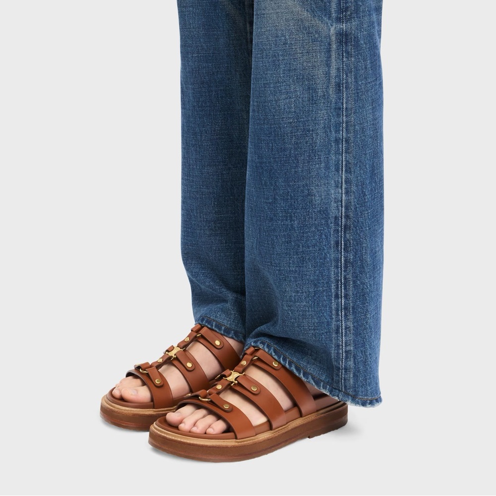 Celine Tippi Sandal in Calfskin